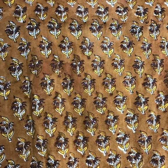 Daughters of India Light Brown Midi Dress - Picture 10 of 16